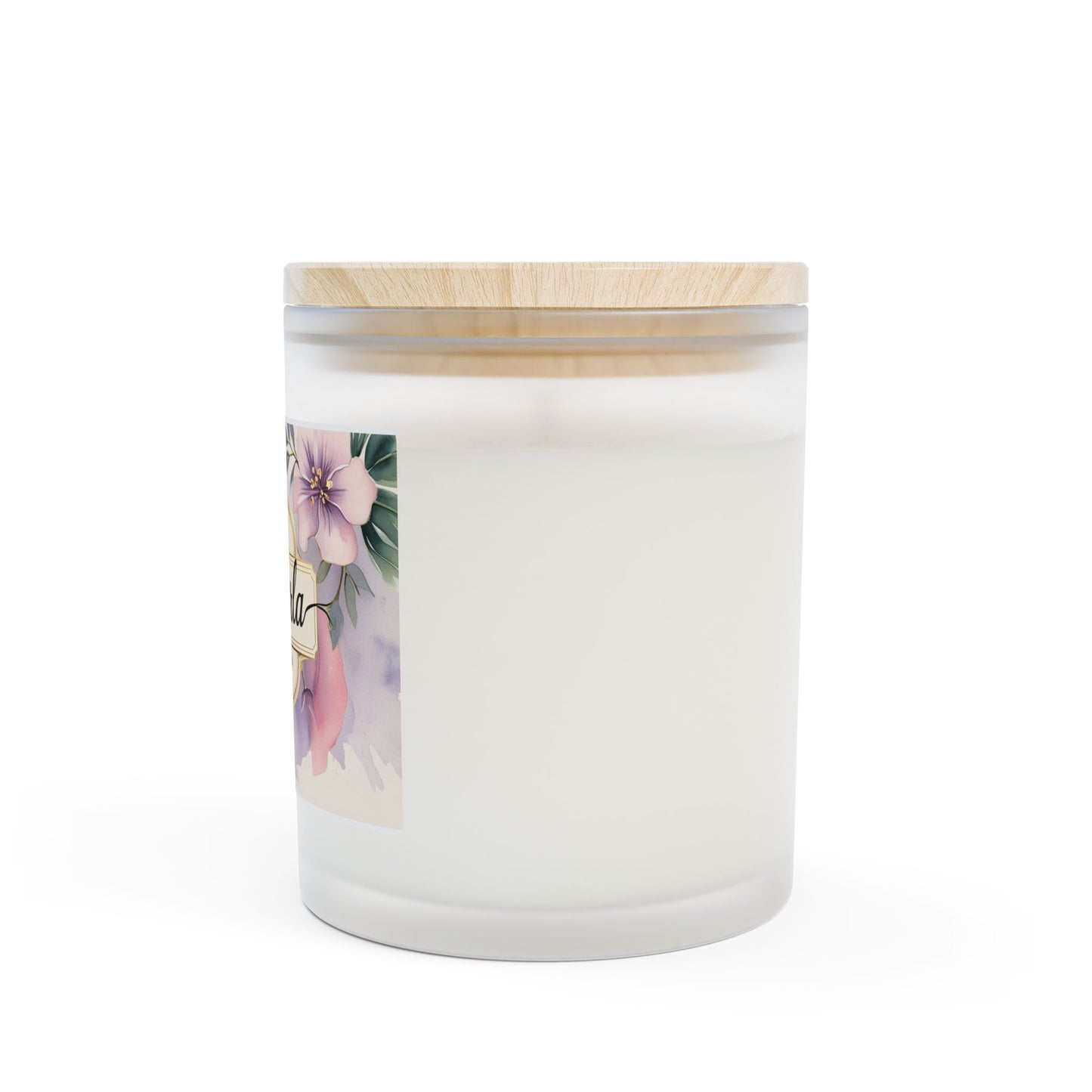 Frosted Glass Candle with Floral Design, Scented Home Decor, Aromatherapy Gift, Eco-friendly Soy Wax Candle, Perfect for Relaxation, [...]