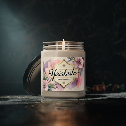Floral Scented Soy Candle | Relaxation Gift, Home Decor, Aromatherapy, Gift for Her, Eco-friendly Candle