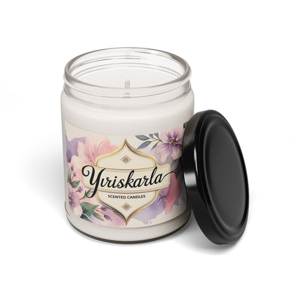 Floral Scented Soy Candle | Relaxation Gift, Home Decor, Aromatherapy, Gift for Her, Eco-friendly Candle
