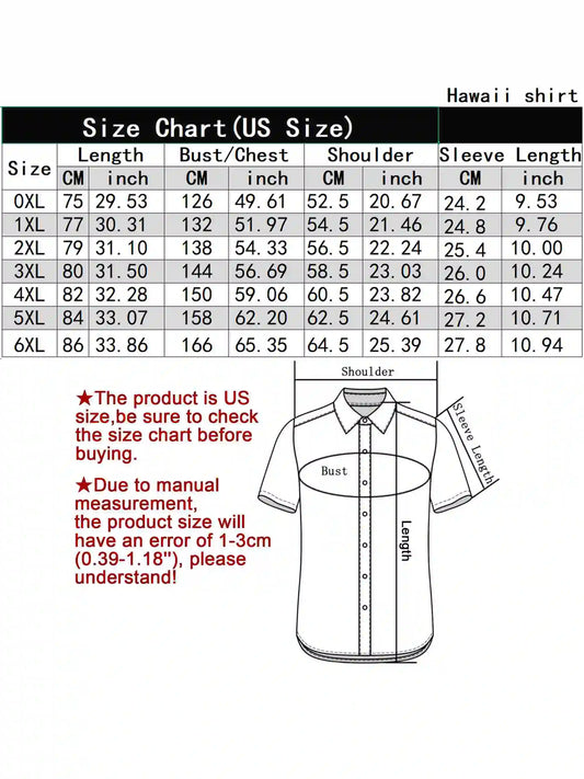 Men's Plus Size Hawaiian Shirts Tropical Beach Surfing Monkey Group Fun pattern,New Summer Fashion Tops,Hip Hop Rock Streetwear