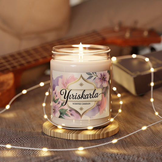 Floral Scented Soy Candle | Relaxation Gift, Home Decor, Aromatherapy, Gift for Her, Eco-friendly Candle