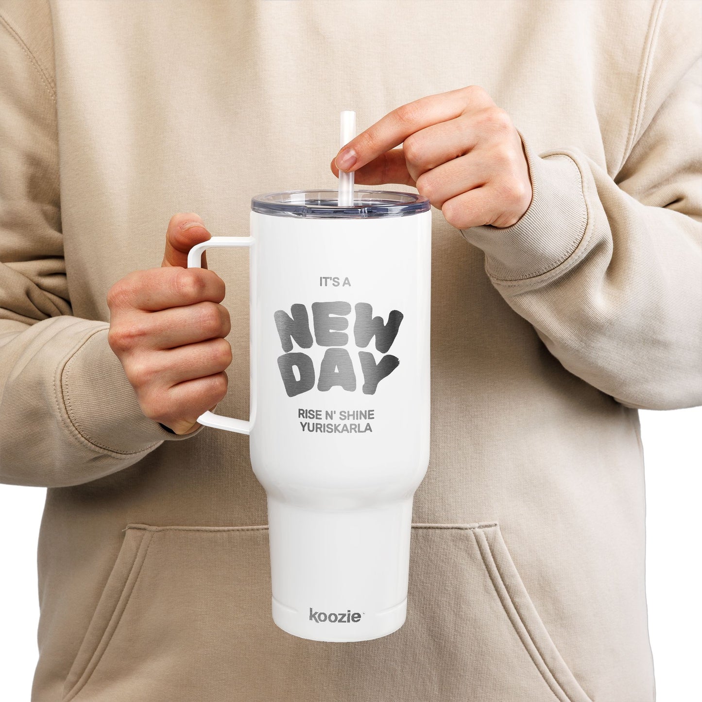 Personalized Insulated Tumbler - 40oz, Engraved Travel Mug, Custom Drinkware, Perfect Gift for Friends, Outdoor Adventures, [...]